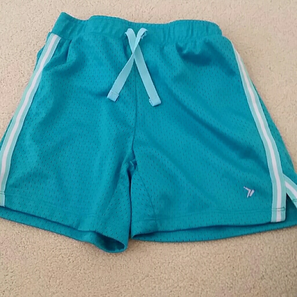 Blue sport shorts